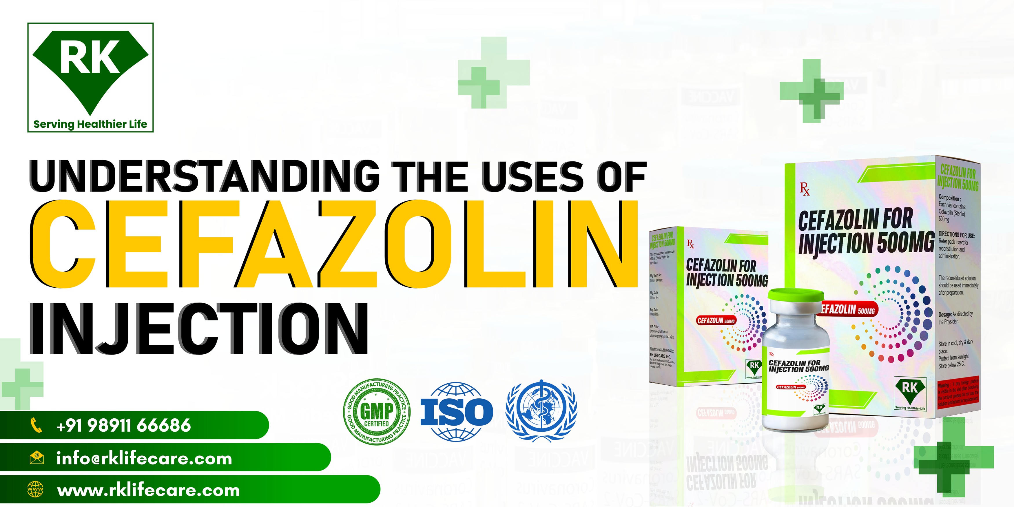 Understanding the Uses of Cefazolin Injection